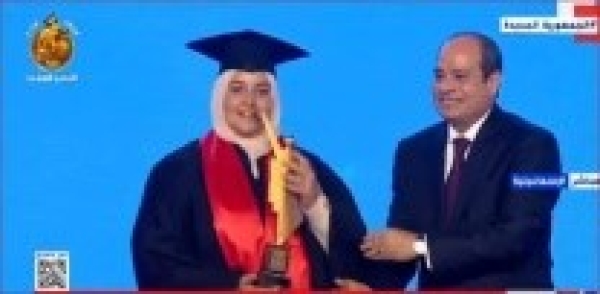 El-Gizaway: “the president’s honoring of top students is a historical event that delights the Egyptian families”