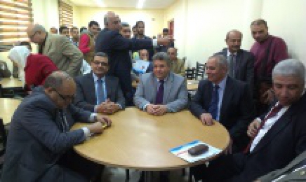 Prof.Dr.El Sayed El Kady opens Activities Hall at Faculty of Education