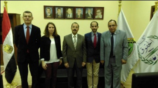 The French delegation’s visit to the faculty of law